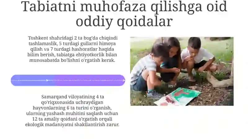 Ekologik tarbiya 4