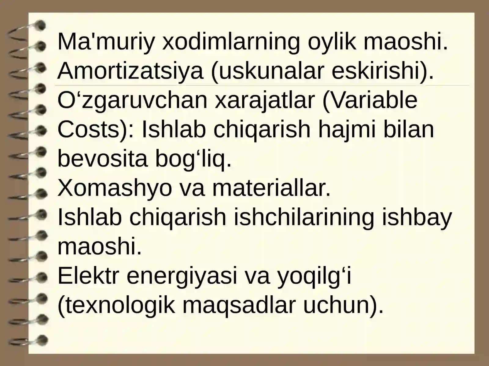 Korxona va tarmoqning raqobadlashgan bozorda uzoq muddatli oraliqdagi harakatlari 4
