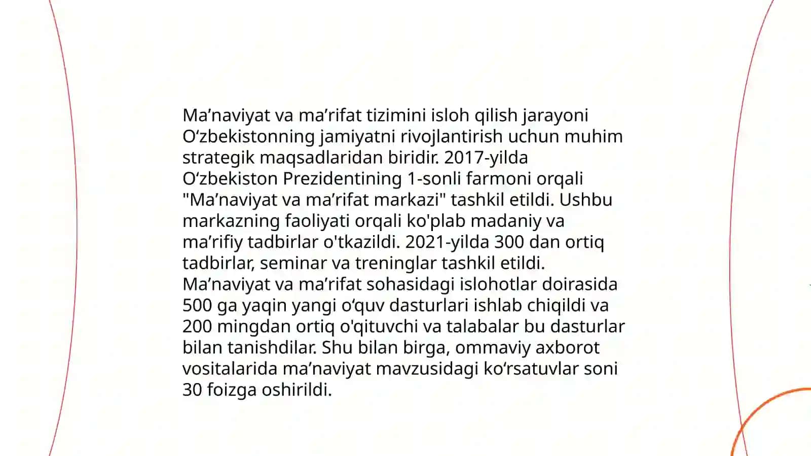 Oʻzbekistonning yangi maʼrifiy siyosati 4