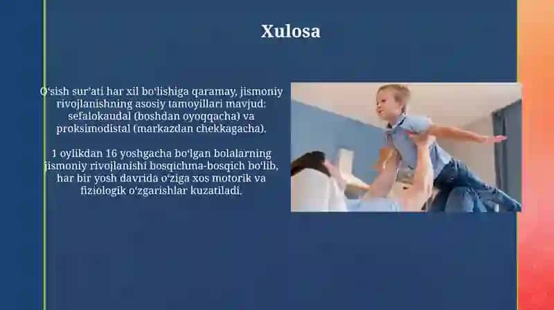 Jismoniy Rivojlanishga Ta'sir Etuvchi Omillar 4
