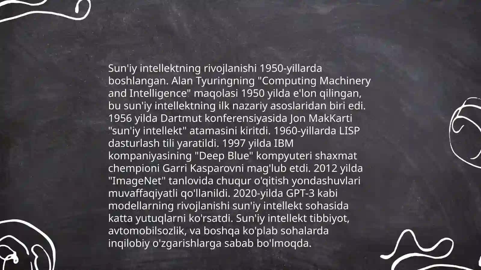 Sun'iy intellektning asosiy tushunchalari 4