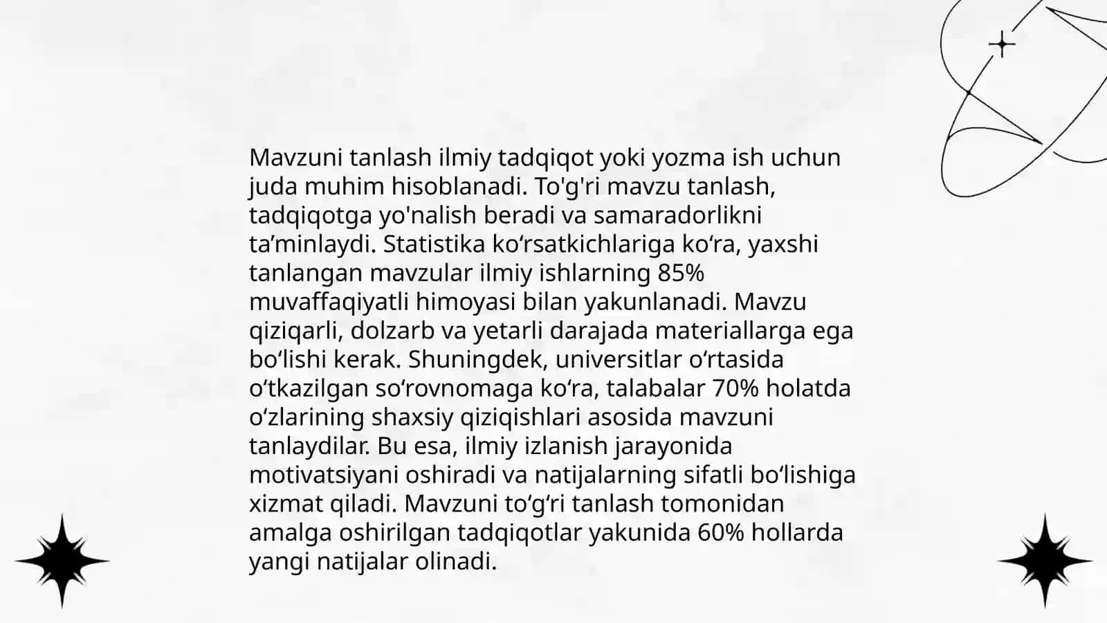 Ilmiy ishlarning tuzilmaviy xususiyatlari va rasmiylashtirish qoidalari 4