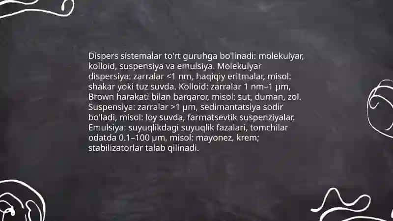 Dispers sistema 4