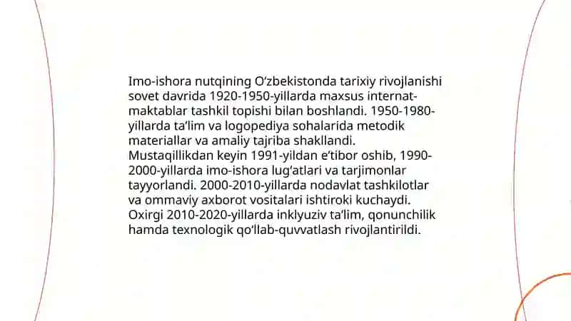 Imo-ishora nutqining leksik va grammatik xususiyatlari 4