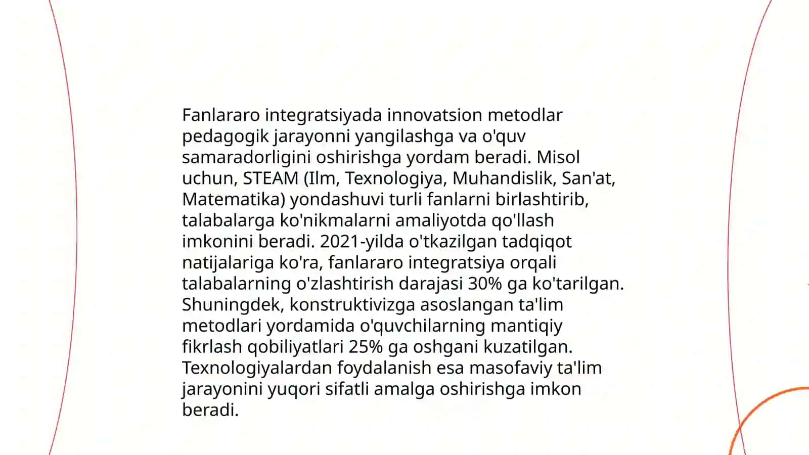 Tarbiya,fanini oʻqitishda innavatsion yondashuv 4