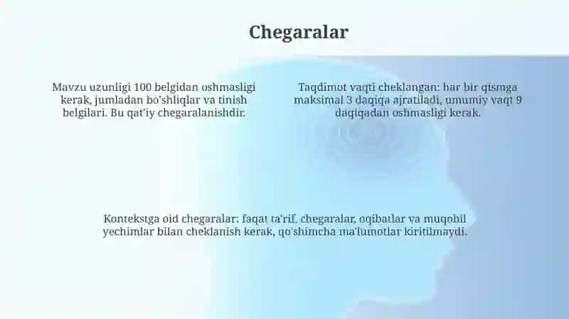Mavzu ta'rifi 4