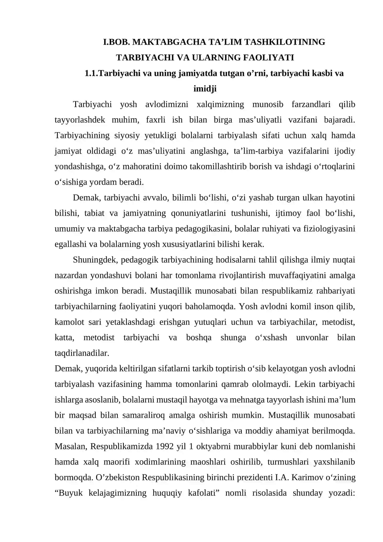 Maktabgacha ta'lim tashkilotlarida zamonaviy tarbiyachi imidji 4