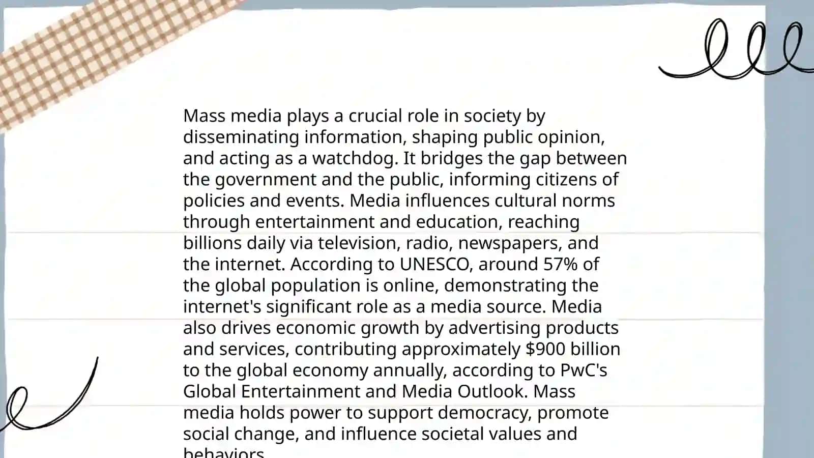 Mass media history 4