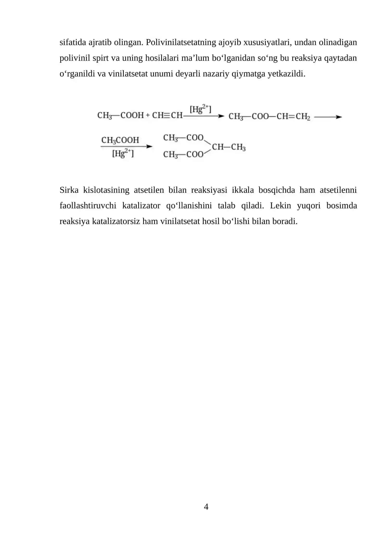 NEFT GAZNI QAYTA ISHLASHDA QO‘LLANILADIGAN KATALIZATORLARNI TAYYORLASH USULLARI. KATALIZATOR TARKIBINI HISOBLASH. 4