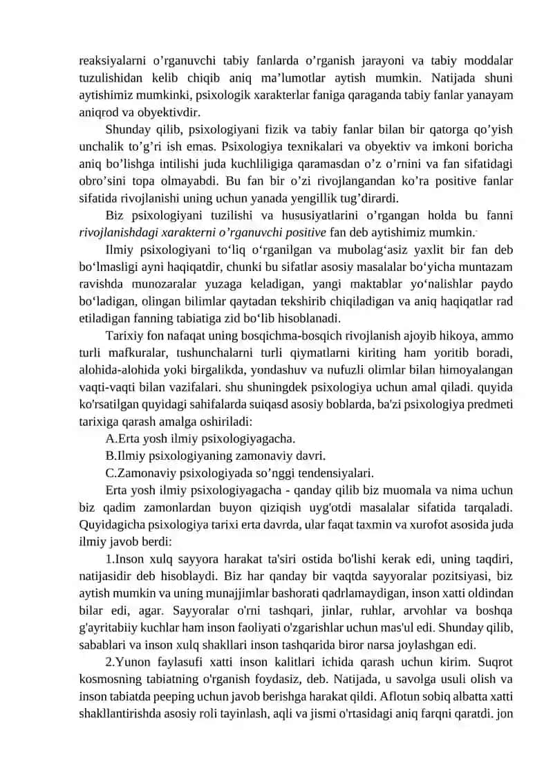 UMUMIY PSIXOLOGIYA FANINING TARAQQIYOTI 4