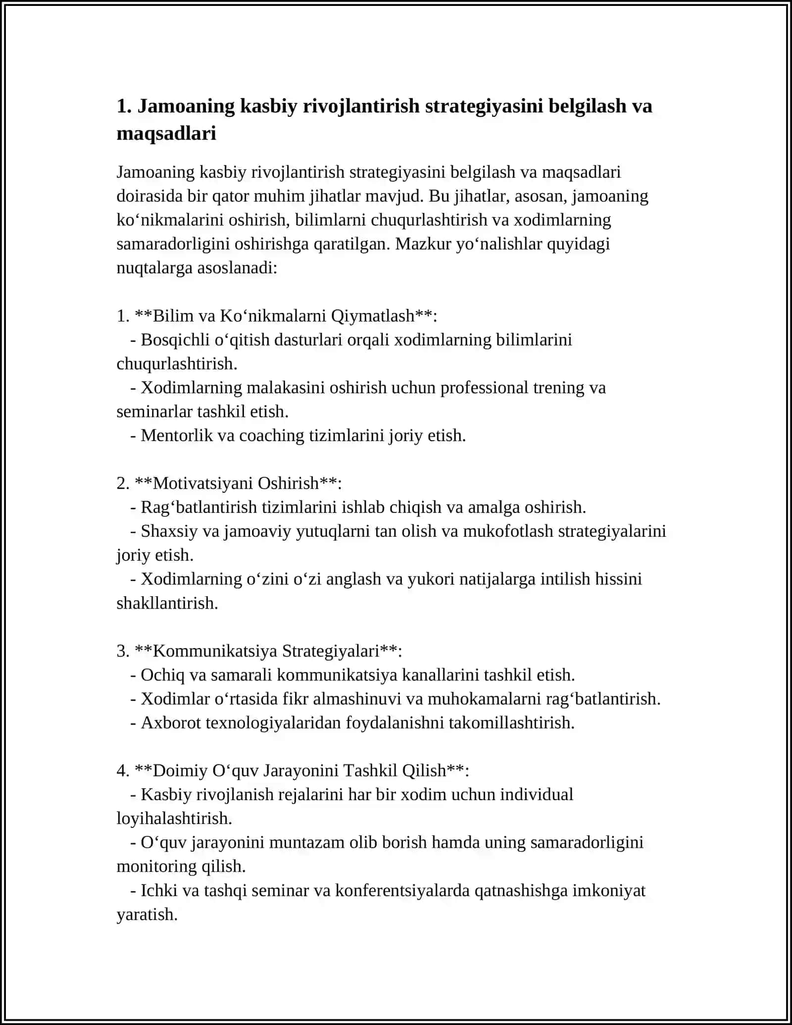 JAMOANI KASBIY RIVOJLANTIRISHGA YOʻNALTIRISH STRATEGIYASI 4