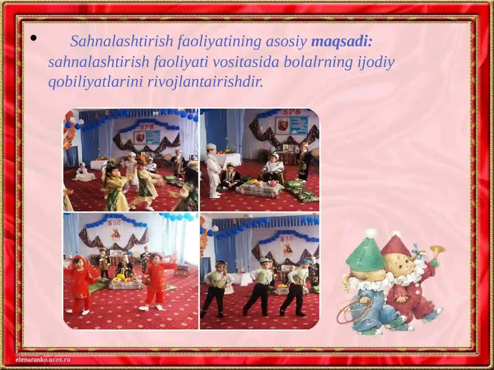 Sahnalashtirish faoliyati vositasida bolalarda ijodiy qobiliyatlarni rivojlantirish 4