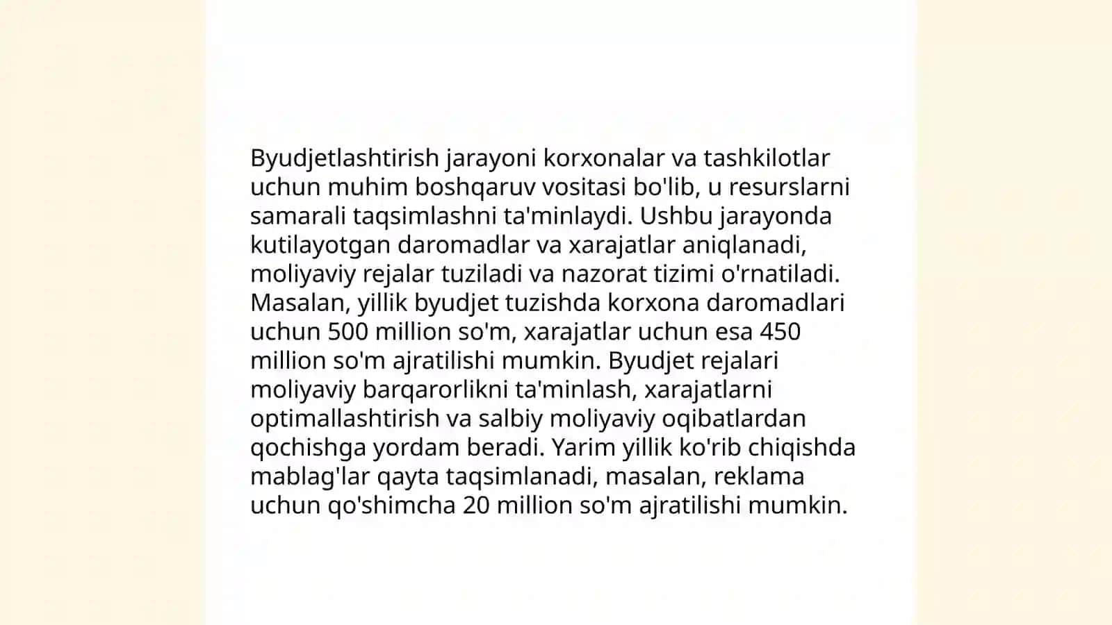 Moliyaviy resurslarni boshqarish 4