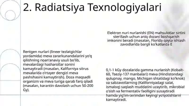 Sabzavot va mevalarni sirkalash texnologiyasi 4