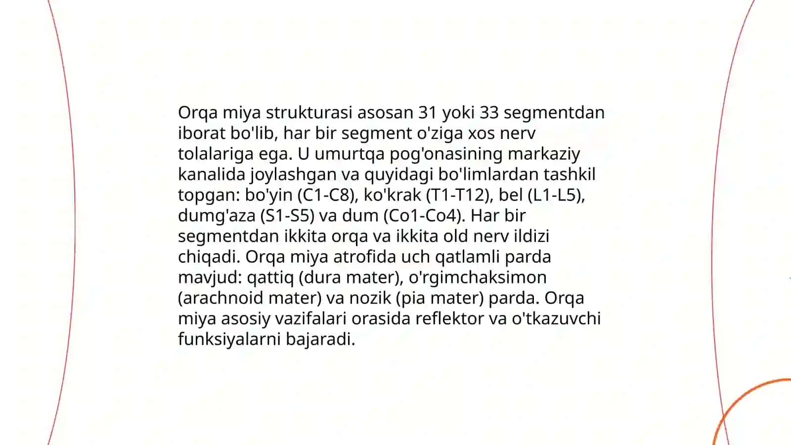 Bosh va orqa miya nervlari 4