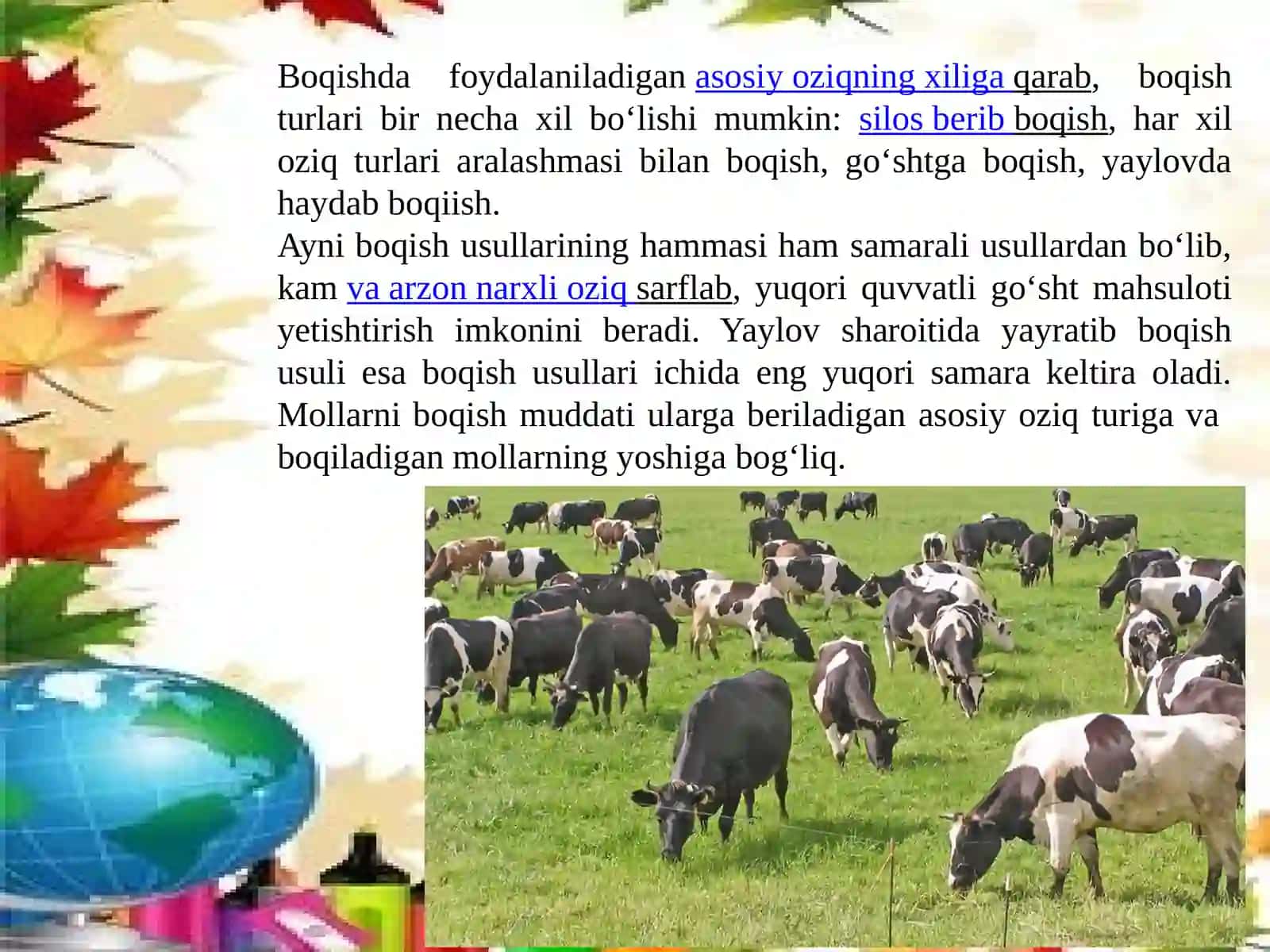 Uy hayvonlari turlari va ularni parvarish qilish texnologiyasi 4