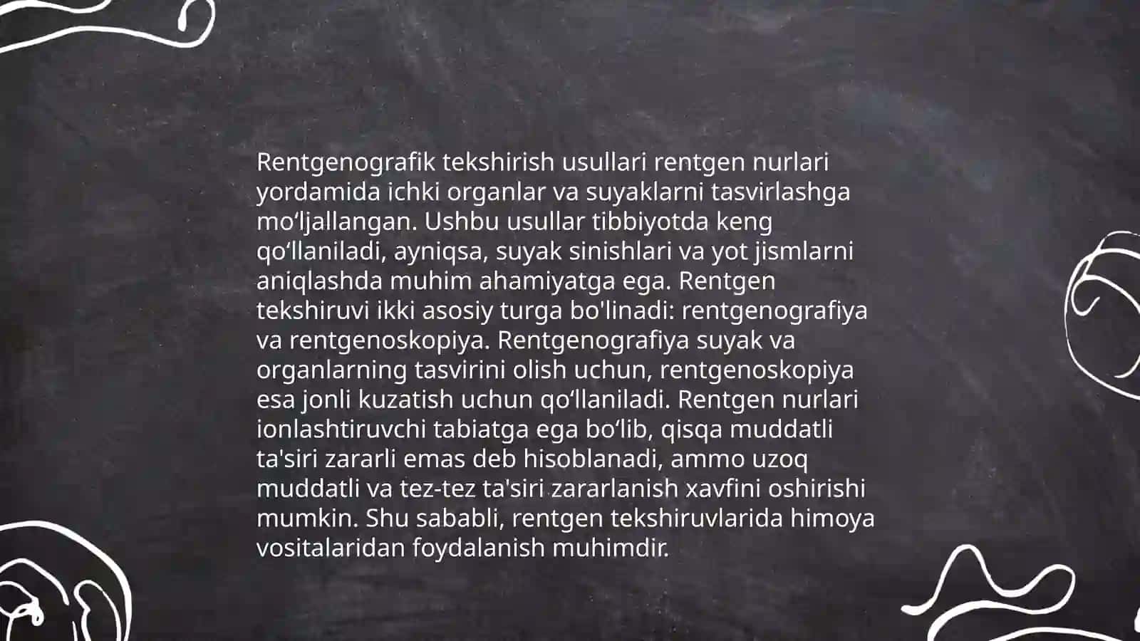 Ortopedik stomatologiya klinikasida bemorlarni tekshirish usullari 4