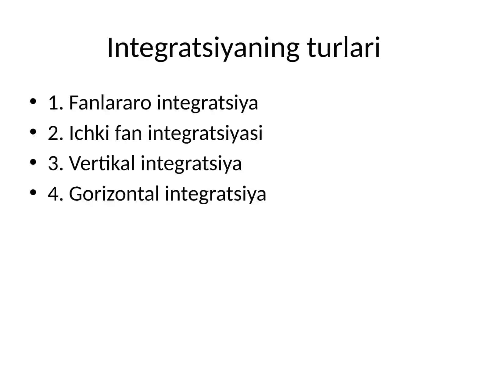 Integratsiya 4