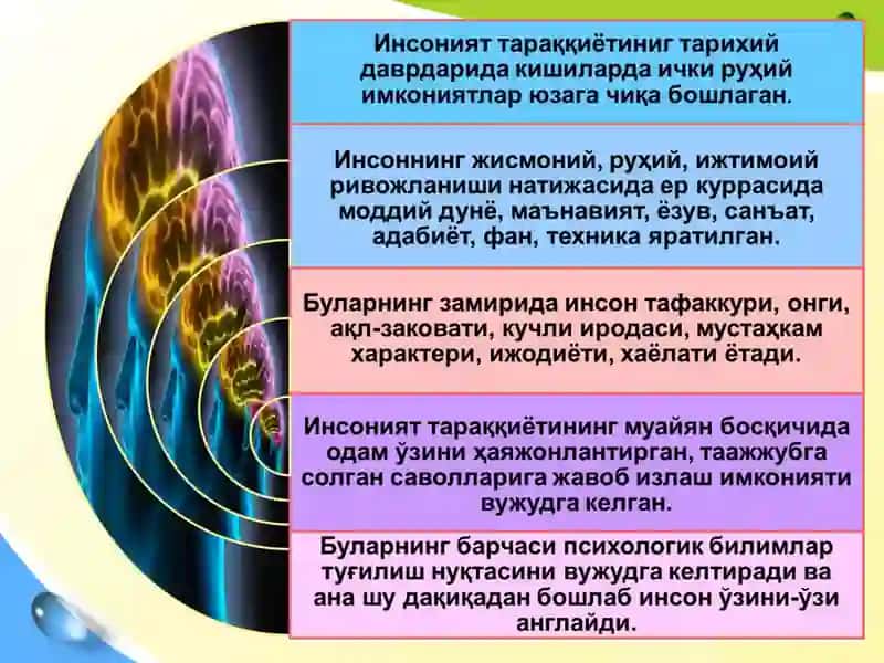Психология фанининг тармоқлари, методлари ва принциплари 4