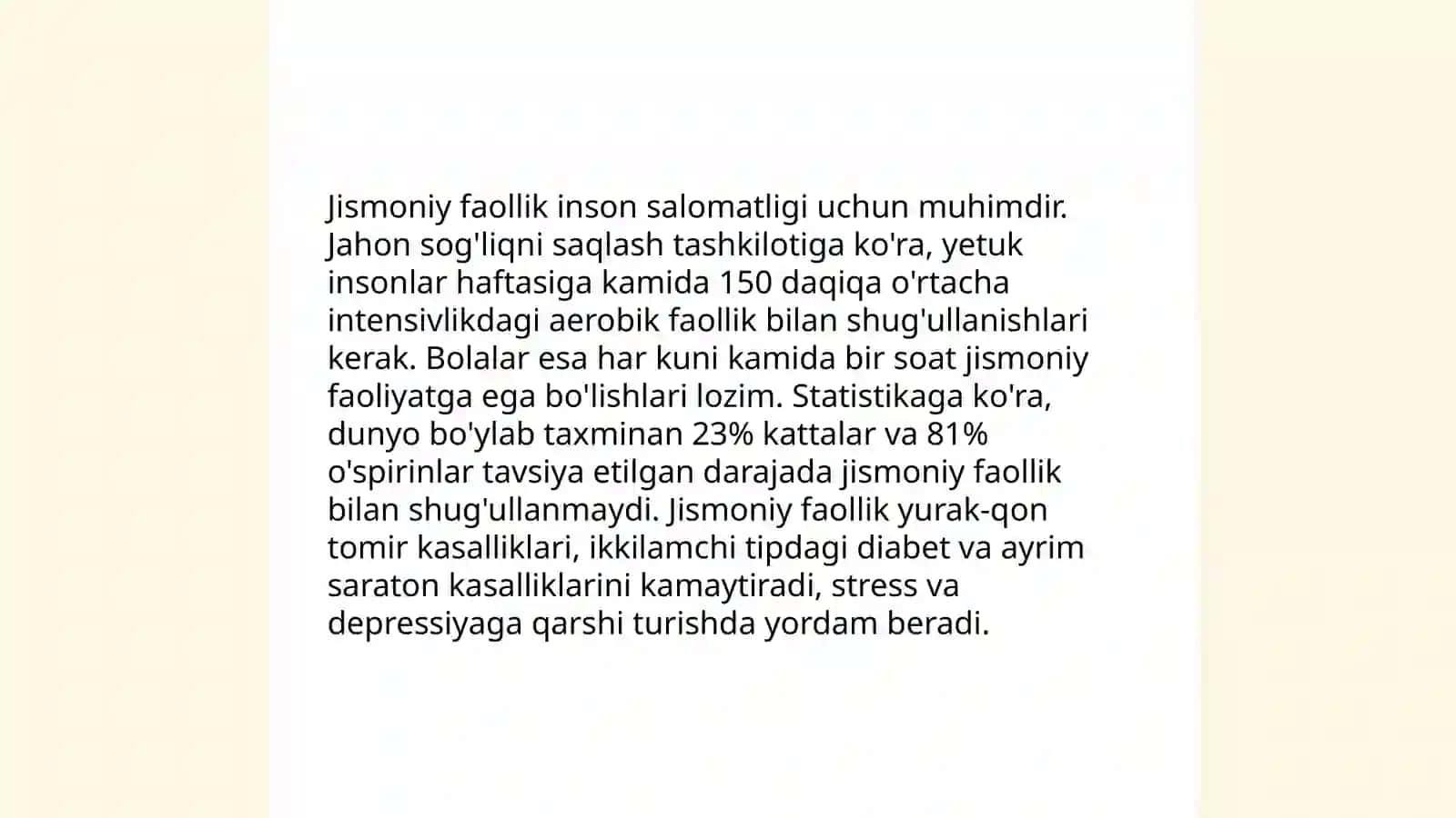 Kasallikning oldini olish usullari 4