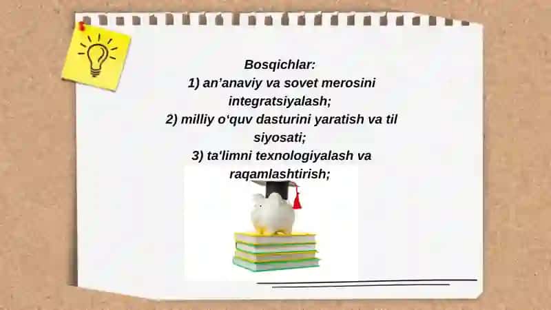 Oʻzbekistonda ta'lim tizimini modernizatsiyalash jarayonlari 4