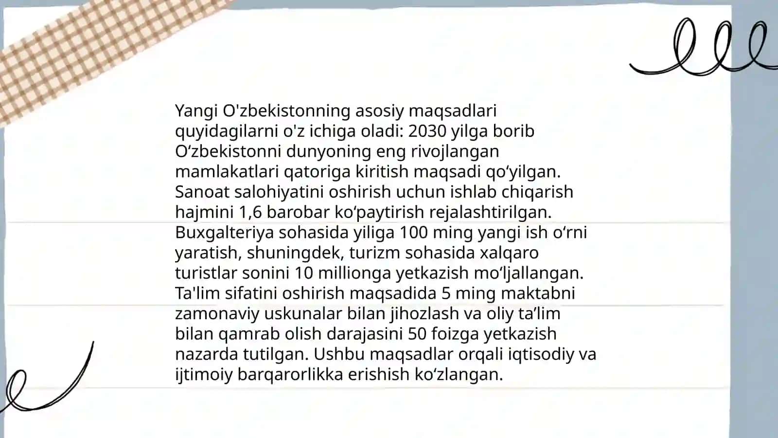 Yangi O'zbekiston tushunchasi va uning mazmun mohiyati 4