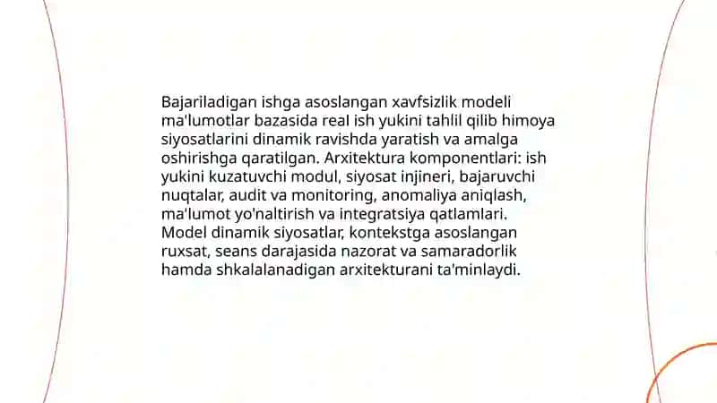 Ma'lumotlar bazasi havsizligi 4