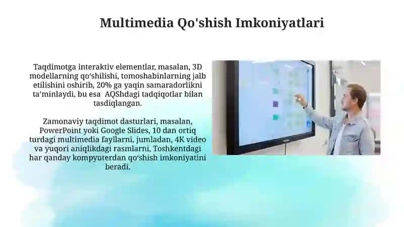 Taqdimot tayyorlash texnologiyasi 4