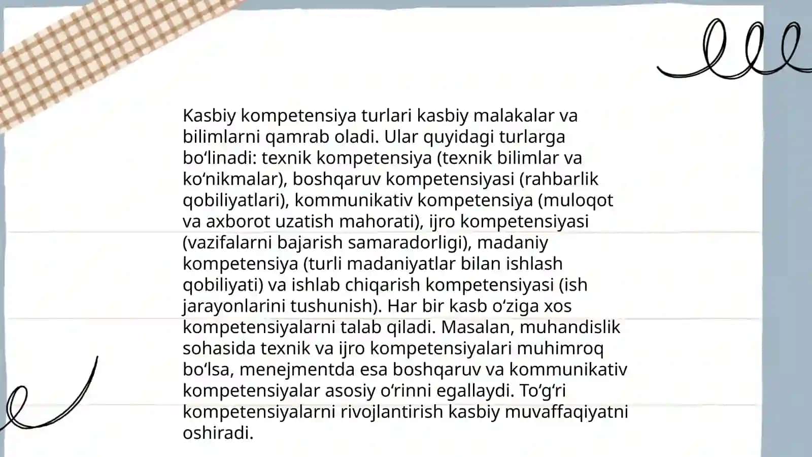 Kasbiy kompetensiya va unga nisbatan yondashuvlar 4