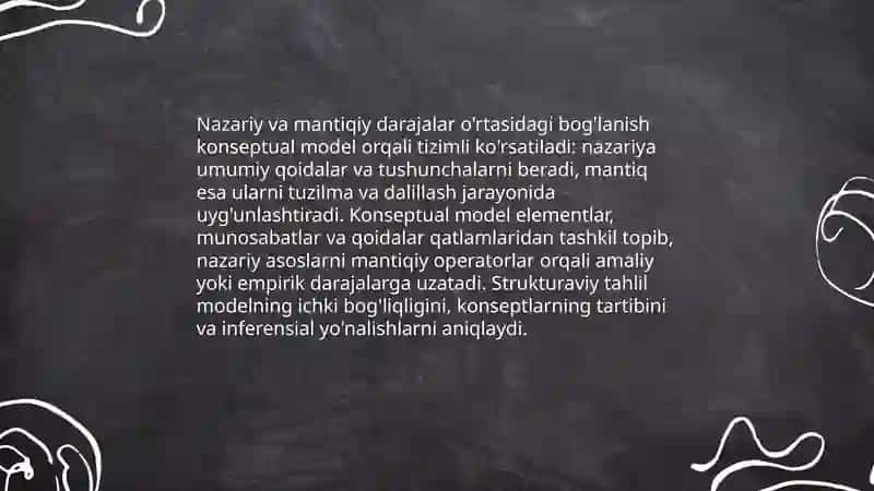 Hissiy, empirik, nazariy, mantiqiy, intuitiv, bilish darajalarining oʻzaro aloqasi va farqi 4