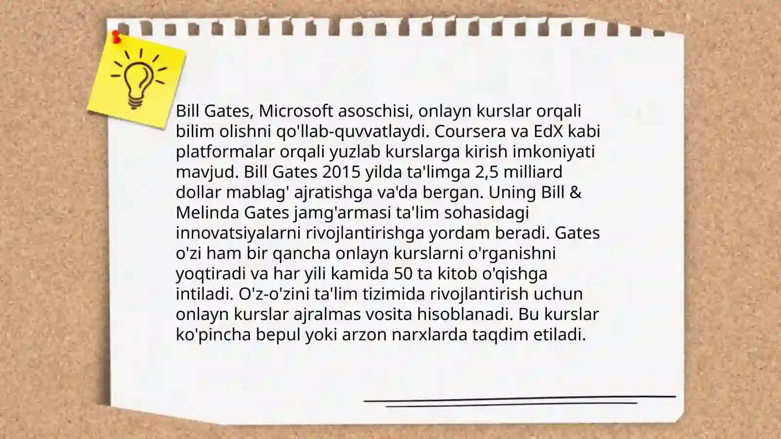 Bill Gates va Raqamli Ta'lim 4