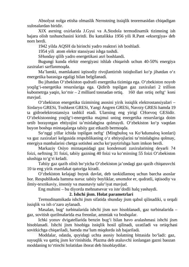 Texnik Termodinamika Asoslari 4