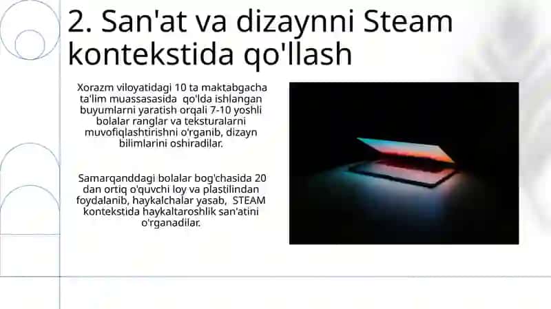 Maktabgacha ta’limda STEAM ta’lim texnologiyasi 4