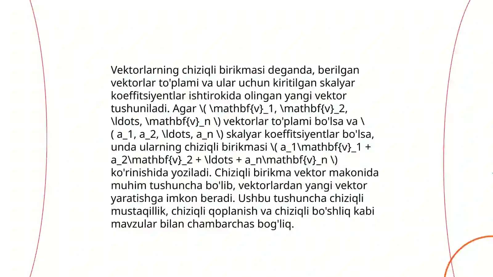 Vektor fazo tushunchasi 4