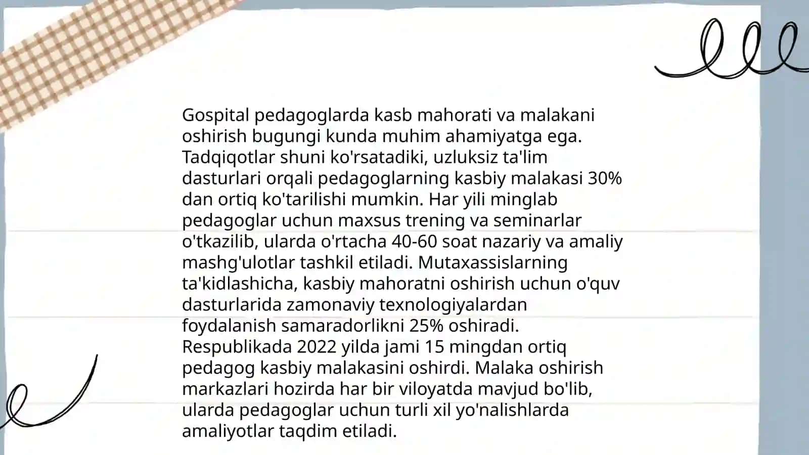 Gospital pedagogikaning nazariy asoslari 4