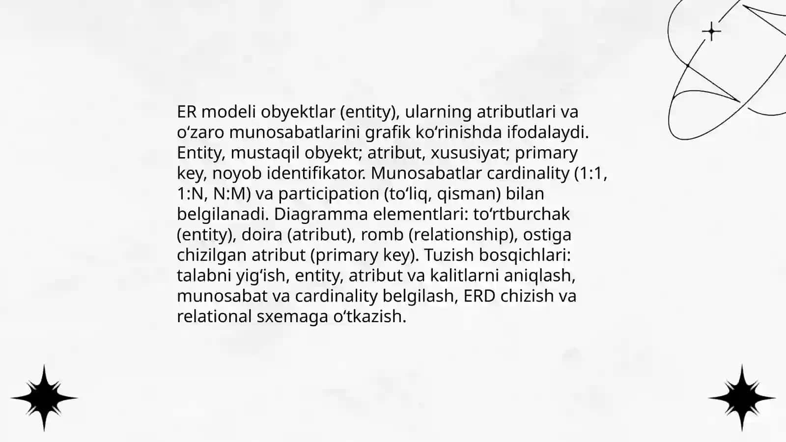 Ma'lumotlar bazasi va axborot tizimlari 4