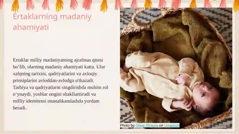 Ertaklar.Adabiy ertaklar 4