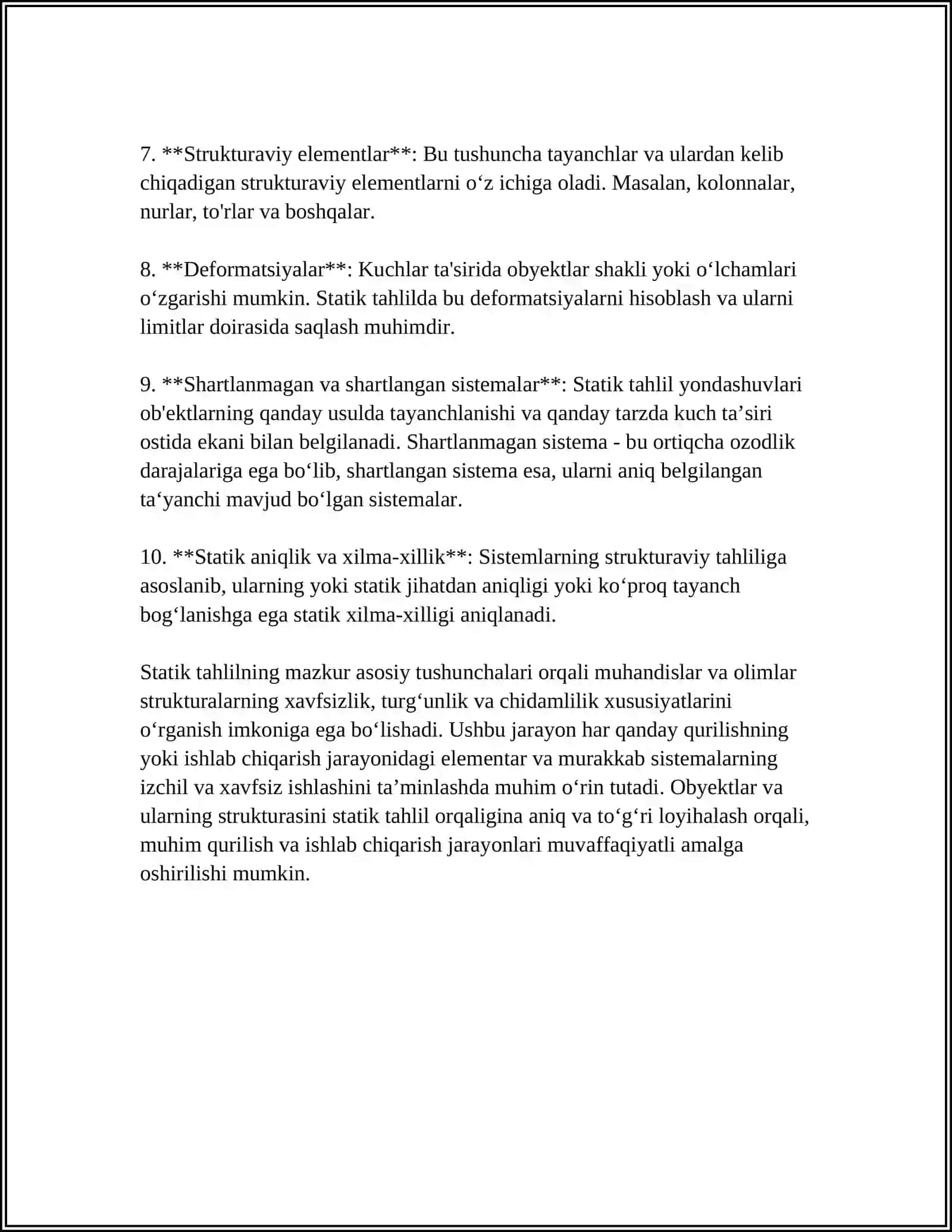 MA'LUMOTLARNI STATIK TAHLIL QILISH VOSITALARI 4