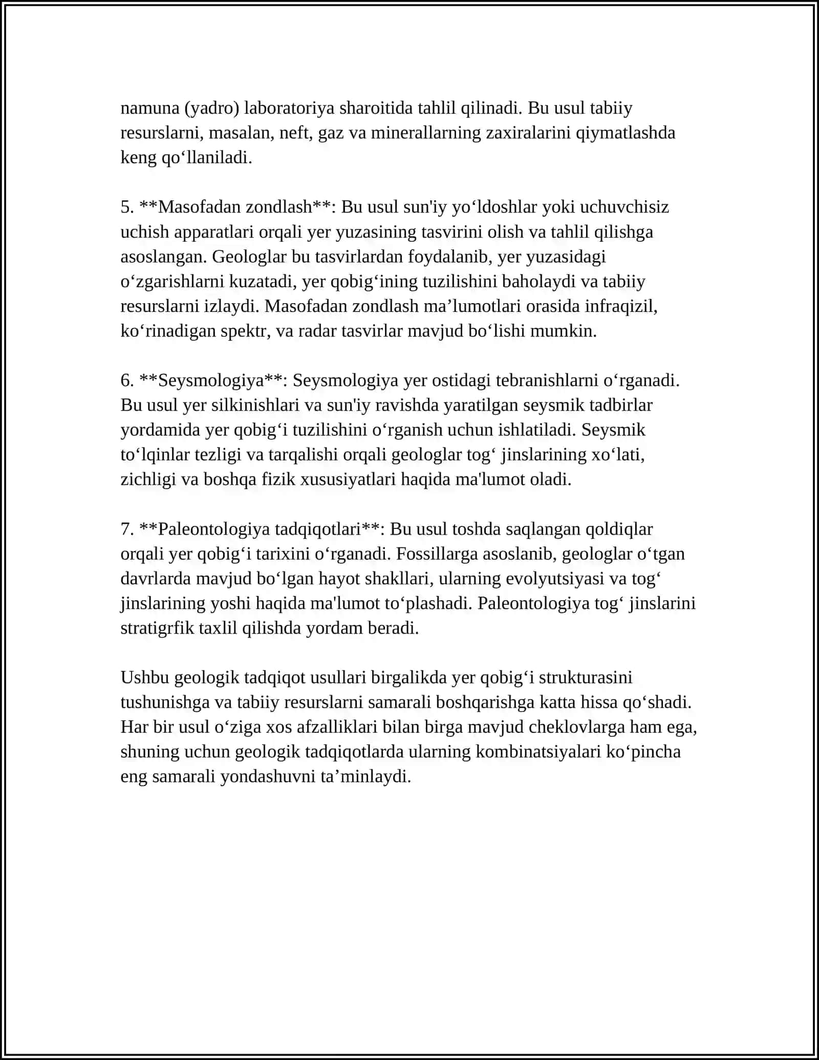 Geologik tadqiqot usullari 4