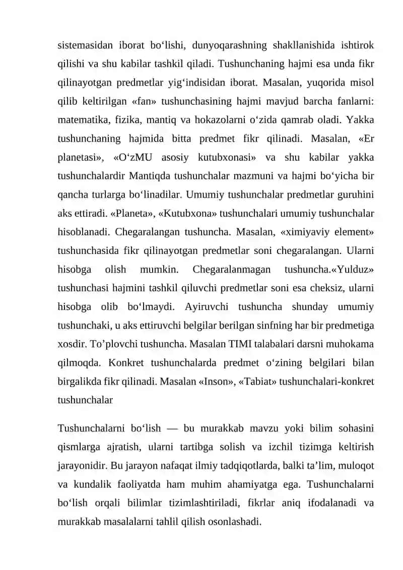 Tushunchalarni Bo'lishning Maqsadi Va Tuzilishi 4