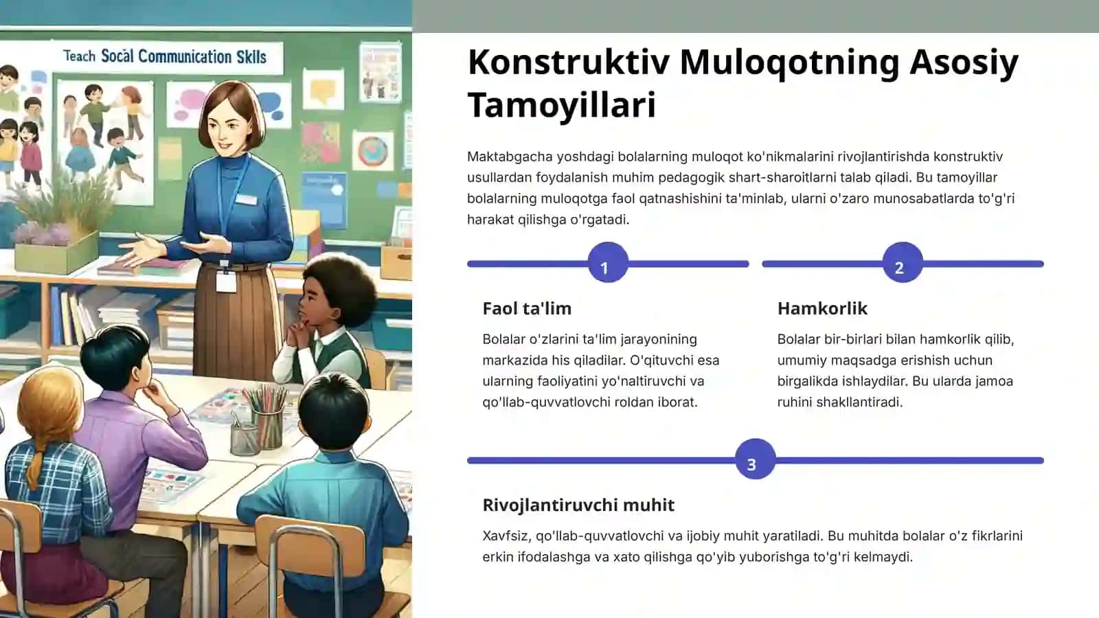 KONSTRUKTIV MULOQOT BO'YICHA O'YIN VA RO'LLI O'YINLARNI O'TKAZISH 4