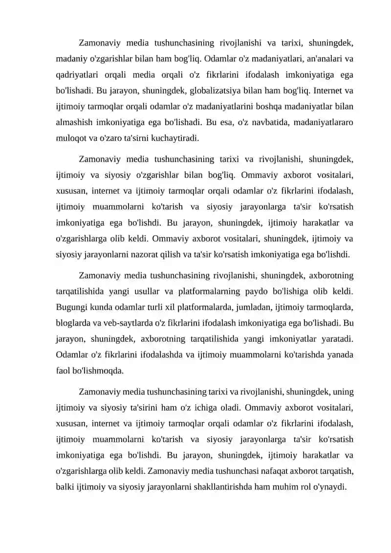 Zamonaviy media tushunchasi 4