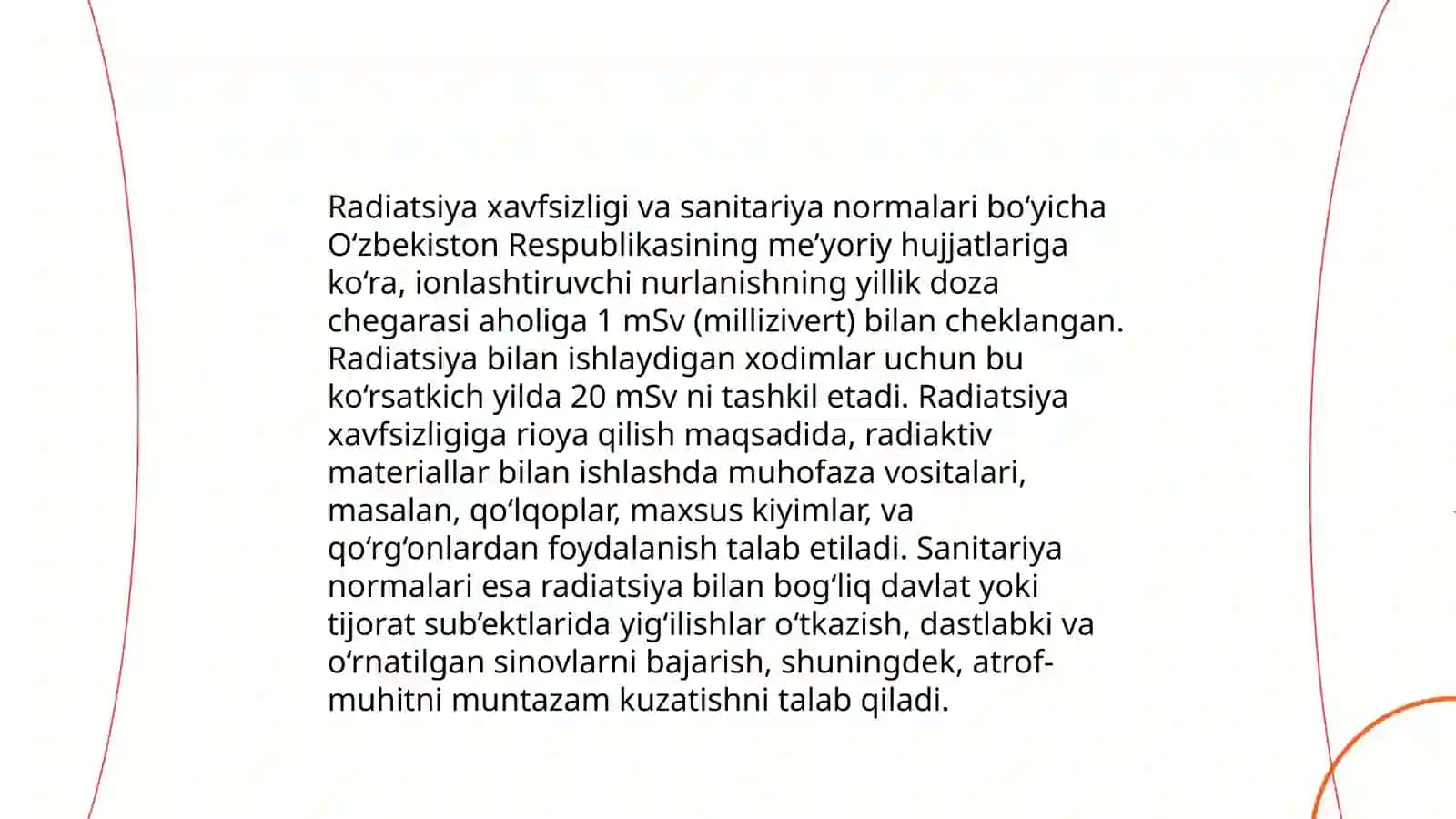 Sanitar dozimetrik nazorat haqida tushuncha 4