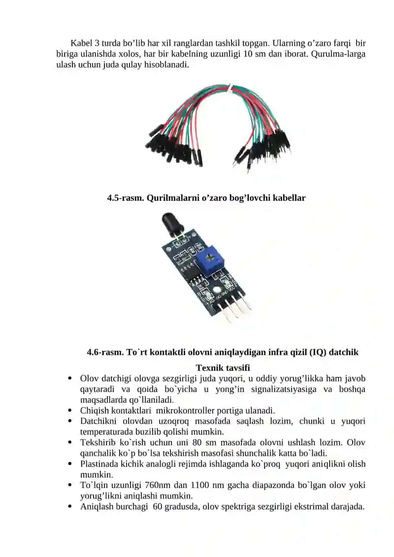 Signalizatsiyalash tizimini “Arduino UNO” mikrokontrolleri yordamida boshqarish 4