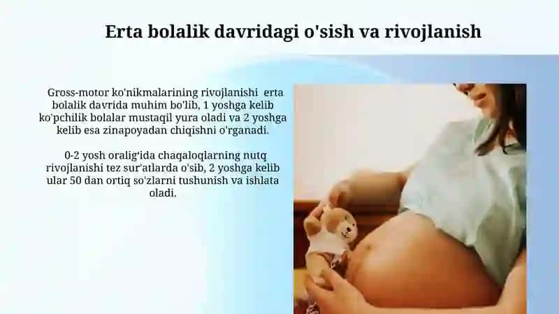 Prenatal va chaqaloqlik davridagi psixofiziologik rivojlanishga xos xususiyatlar 4