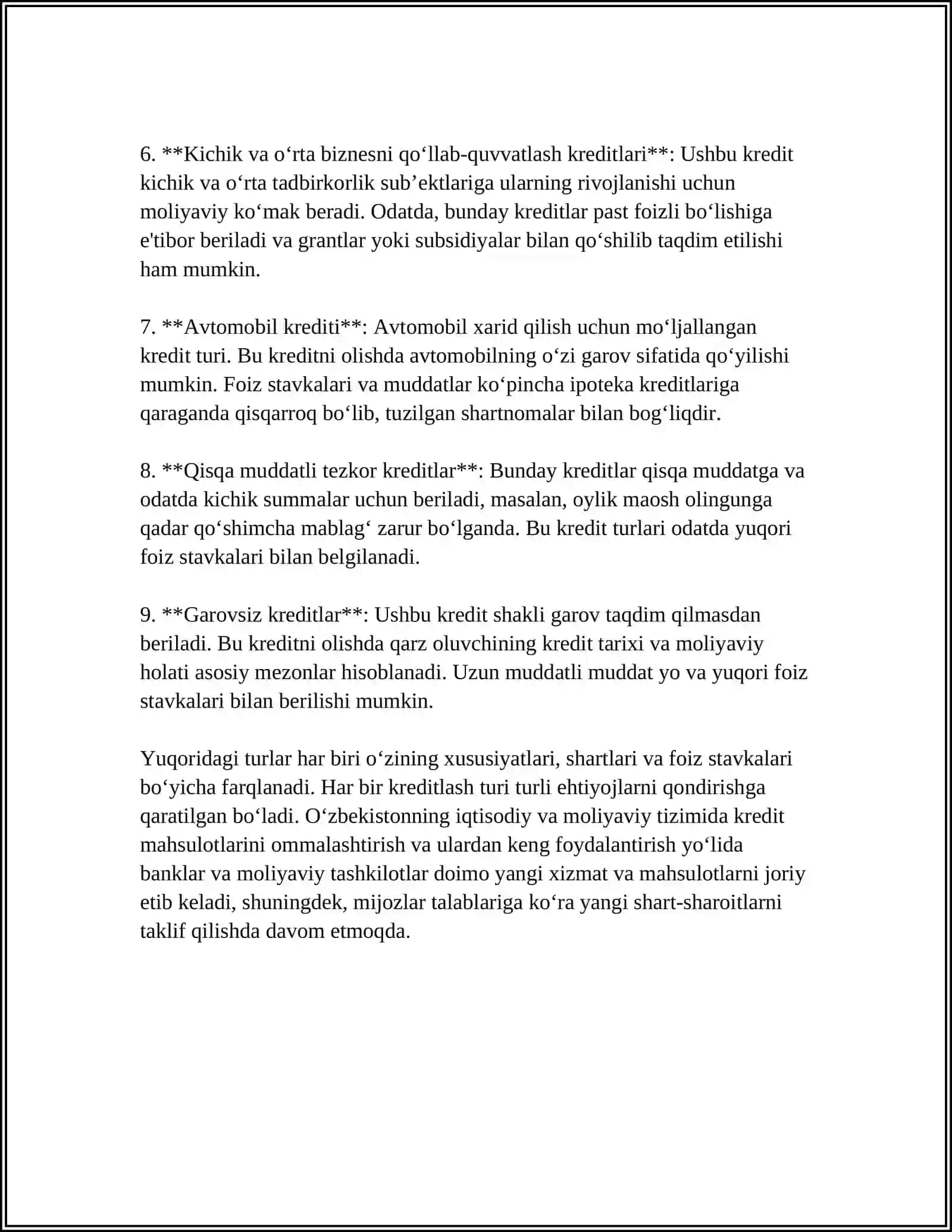 KREDITOR QARZLARNING BUXGALTERIYA HISOBI VA AUDITI 4