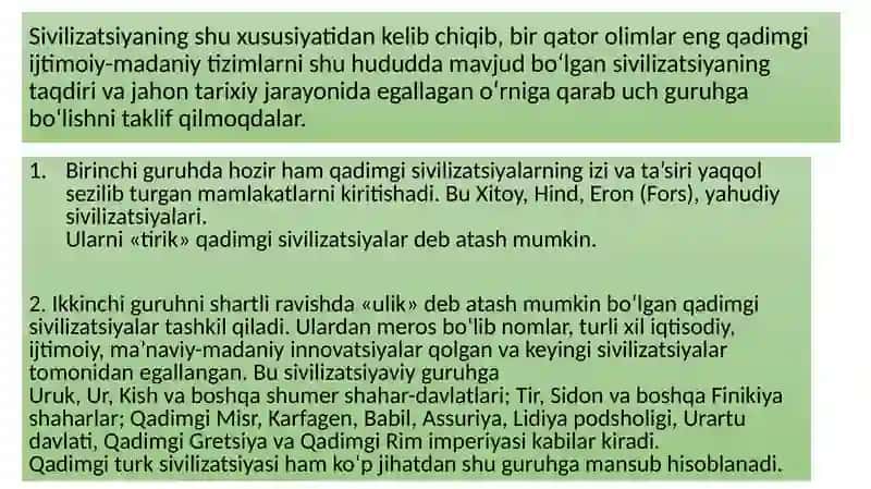 Qadimgi Misr sivilizatsiyalari 4