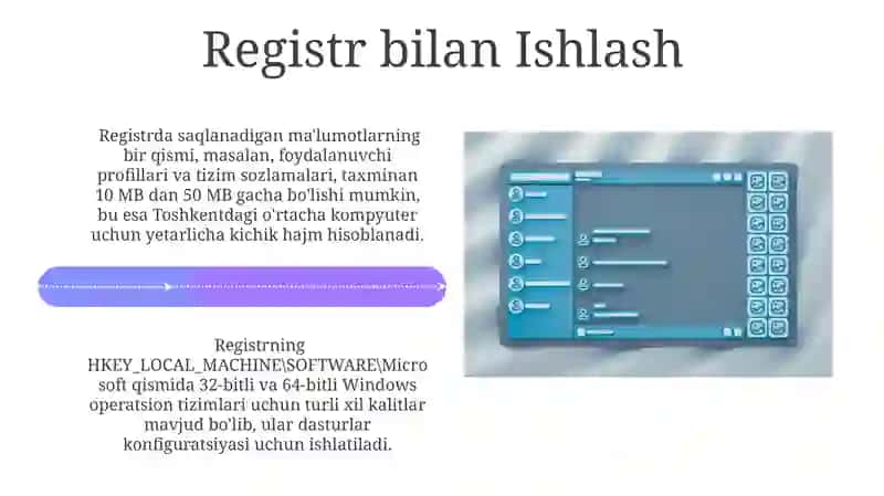 Windows operatsiya sistemasining bazaviy ob'yektlar bilan ishlash 4