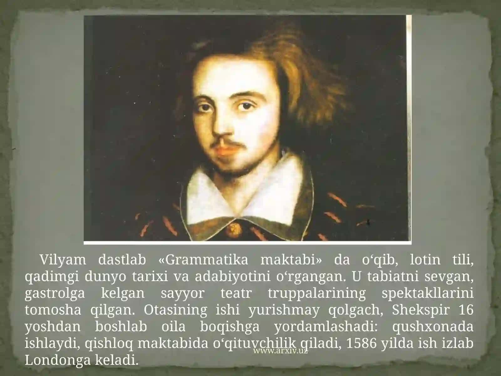 Vilyam Shekspir (1564 - 1616) 4