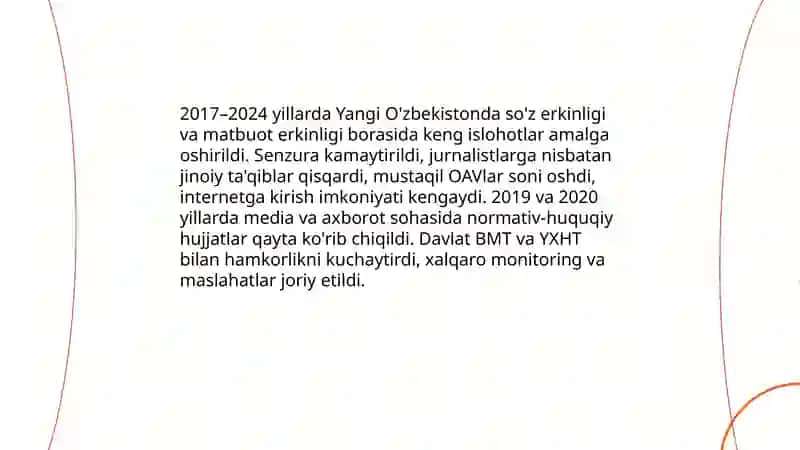 Yangi O'zbekistonda inson huquqlari va erkinliklari 4